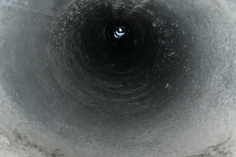Clean flex duct interior after air duct cleaning