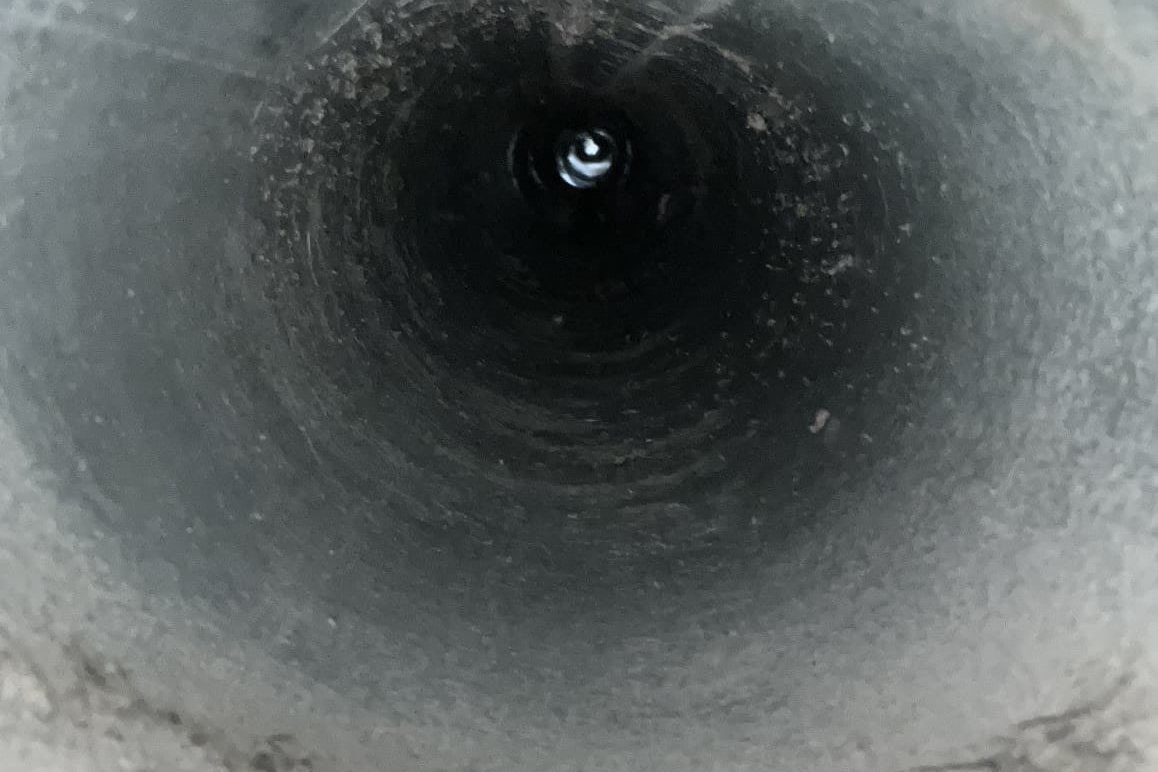 Clean flex duct interior after air duct cleaning