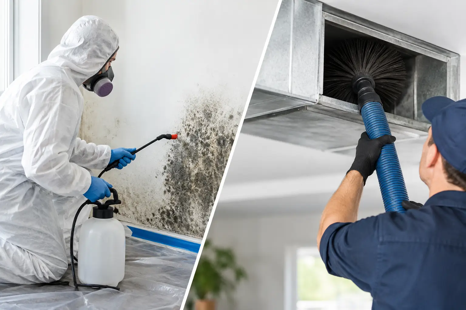 Mold Remediation Versus Duct Cleaning Compared