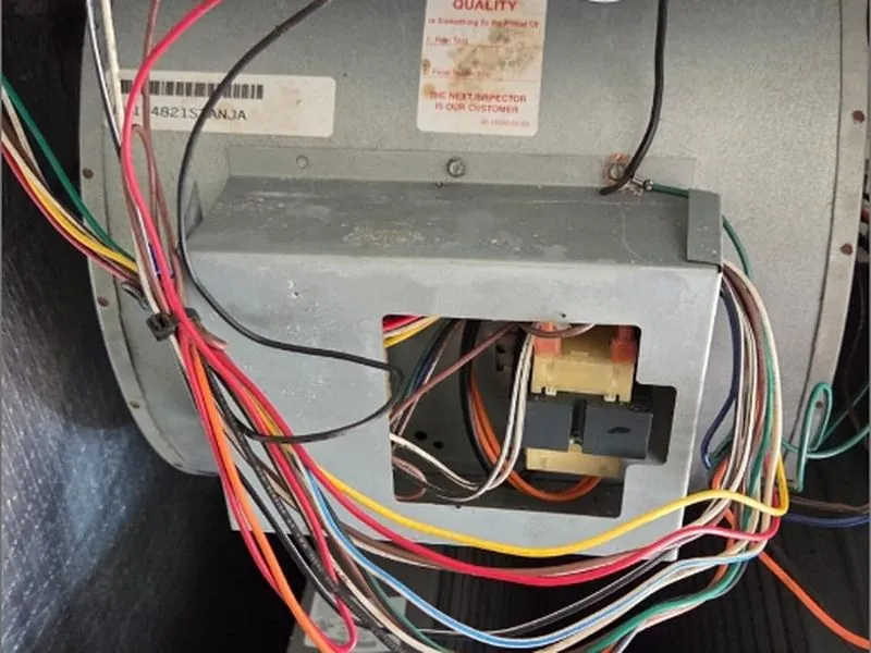 AC blower after cleaning