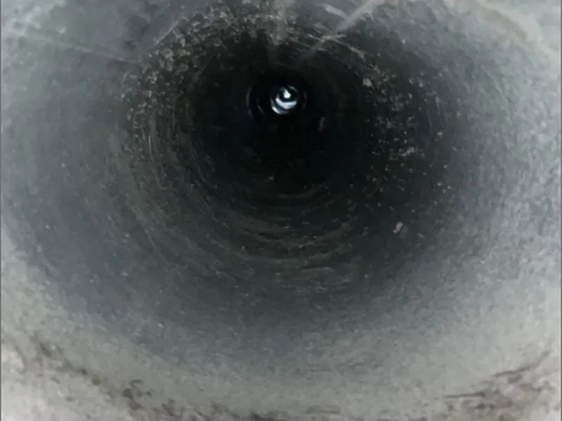 Clean air duct after professional cleaning in Tampa